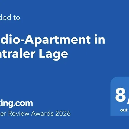 Studio-apartment In Zentraler Lage Lejlighed